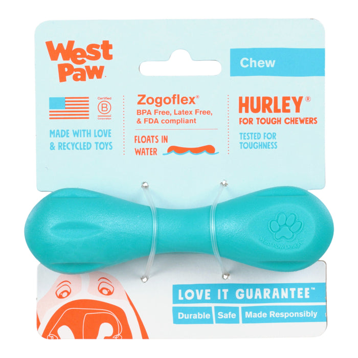 West Paws Hurley Teal Dog Toy