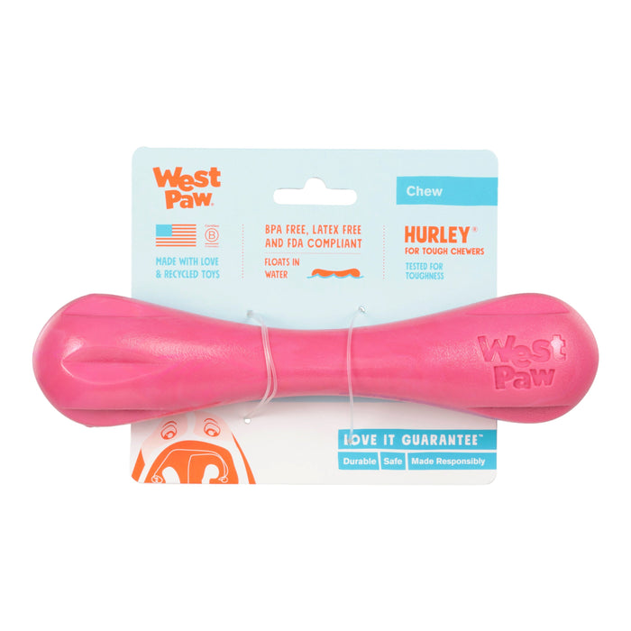 West Paw Hurley Geranium Dog Toy