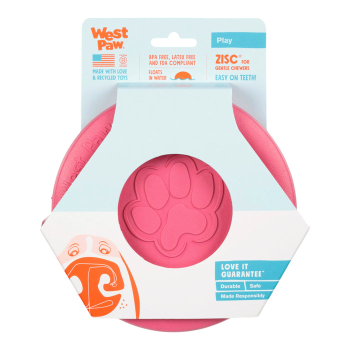 West Paw Zisc Geranium Dog Toy