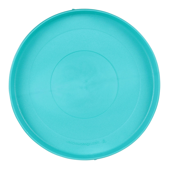 West Paw Zisc Teal 2-in-1 Flying Disc & Travel Bowl