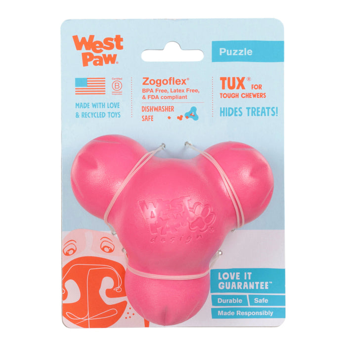 West Paw Tux Geranium Dog Toy