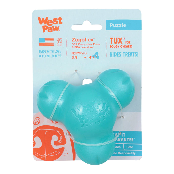West Paws Tux Teal Dog Toy