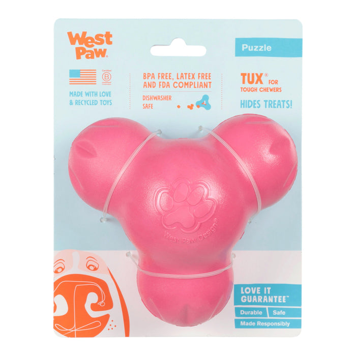 West Paw Tux Geranium Dog Toy