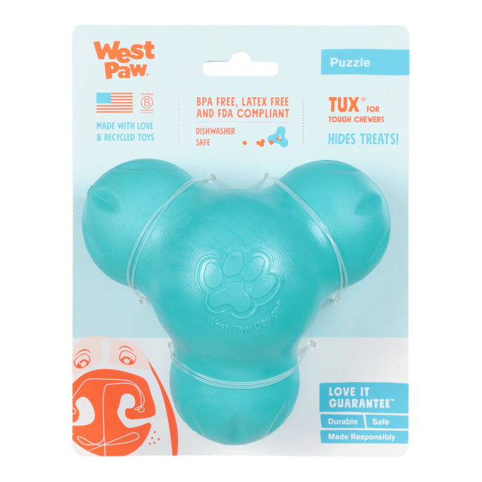 West Paws Tux Teal Dog Toy