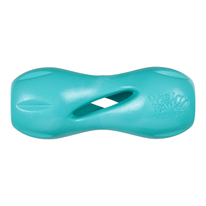West Paw Qwizl Teal Dog Toy