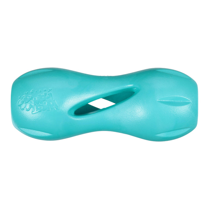 West Paw Qwizl Teal Dog Toy