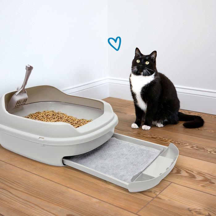Four Paws Wee-Wee Cat Litter Box System Pads 11" x 17" (10 Count)