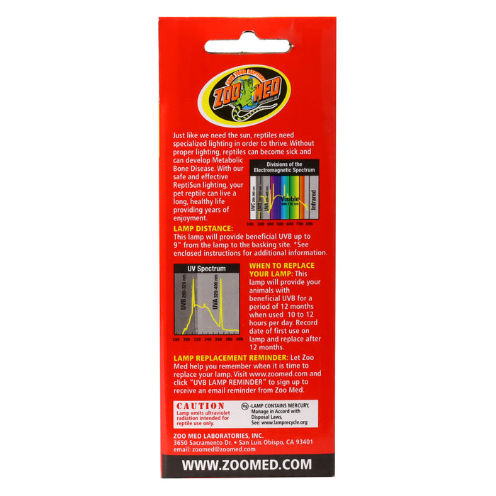 Zoo Med ReptiSun 5.0 UVB Tropical Compact Fluorescent Lamp Mini White 13 Watt