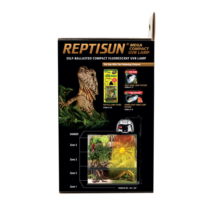 Zoo Med ReptiSun Mega Compact UVB/UVA Lamp 65W