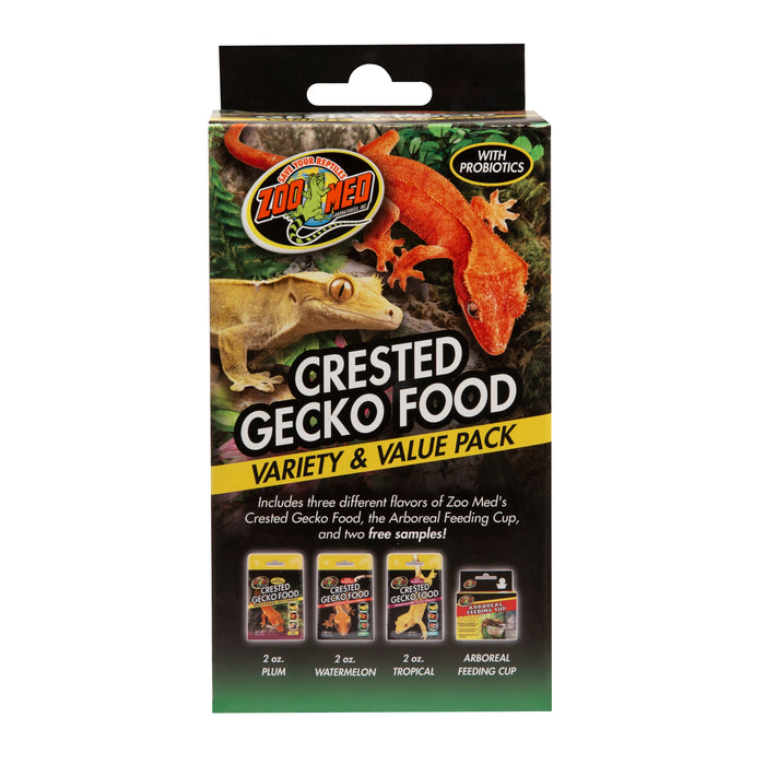 Zoo Med Crested Gecko Food Variety & Value Pack