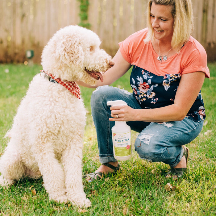 Wondercide Flea & Tick Spray for Pets + Home with Natural Essential Oils