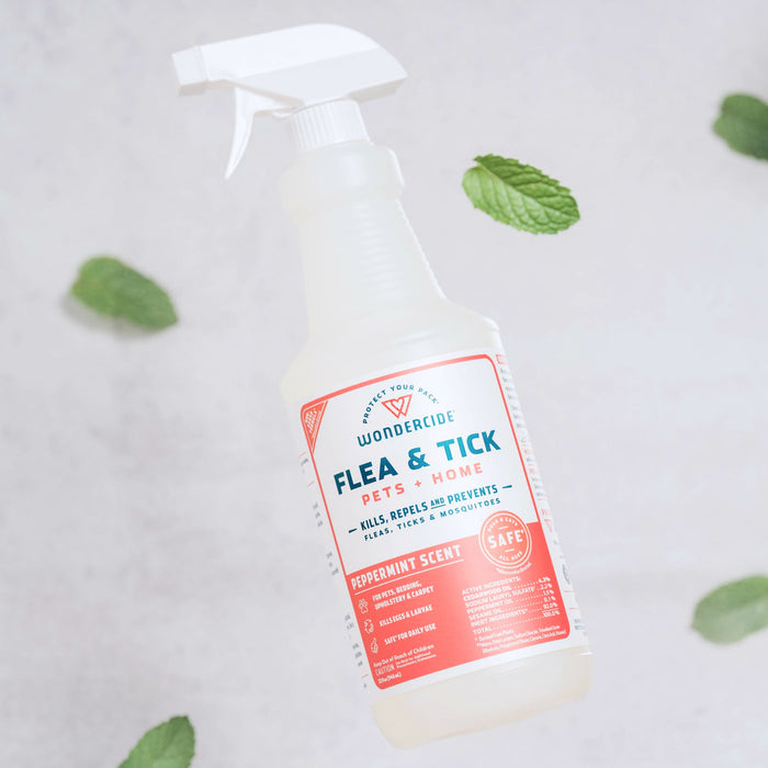 Wondercide Flea & Tick Spray for Pets + Home with Natural Essential Oils
