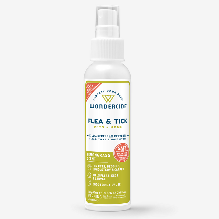 Wondercide Flea & Tick Spray for Pets + Home with Natural Essential Oils