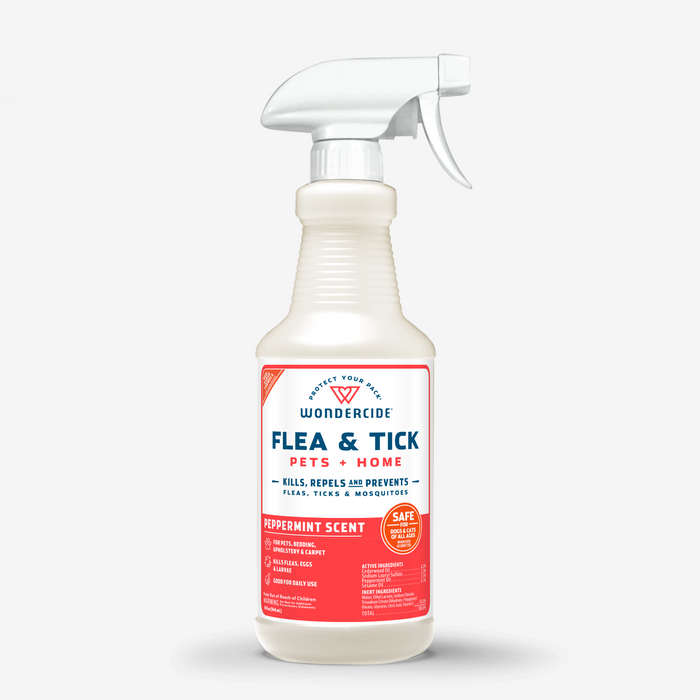 Wondercide Flea & Tick Spray for Pets + Home with Natural Essential Oils