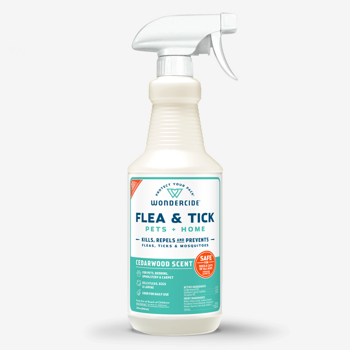 Wondercide Flea & Tick Spray for Pets + Home with Natural Essential Oils