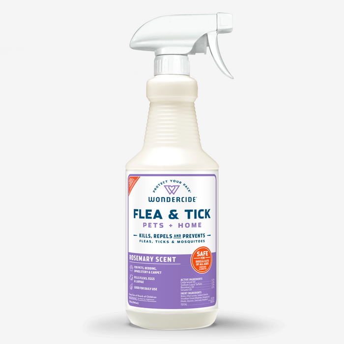 Wondercide Flea & Tick Spray for Pets + Home with Natural Essential Oils