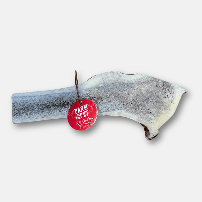 Farm to Pet All-Natural Whole and Split Elk Antler Dog Chews