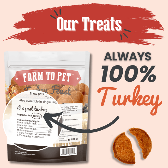 Farm to Pet Turkey Feast Chips