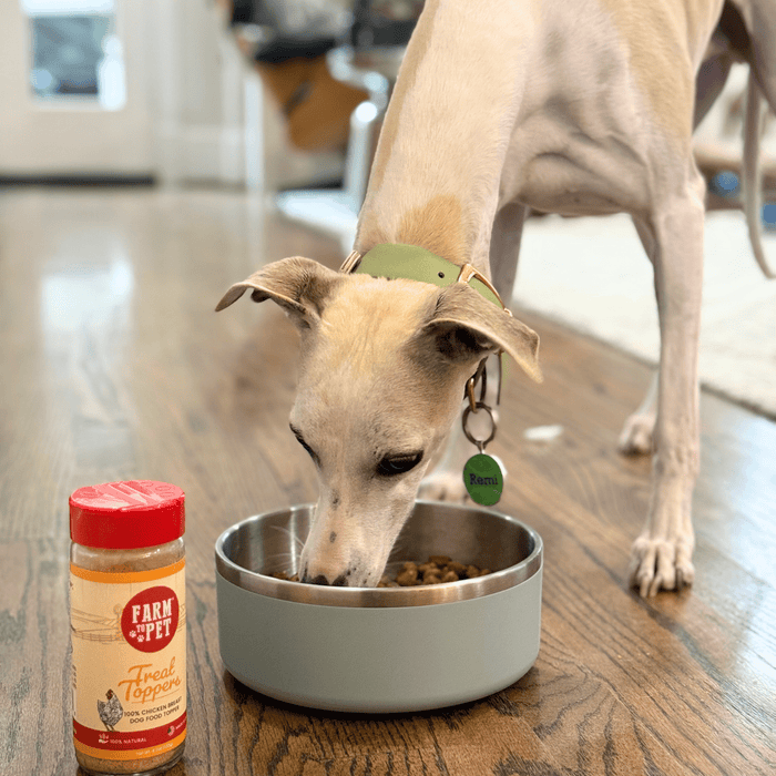 Farm to Pet Treat Topper Chicken Dog and Cat Food Topper 4.2 oz