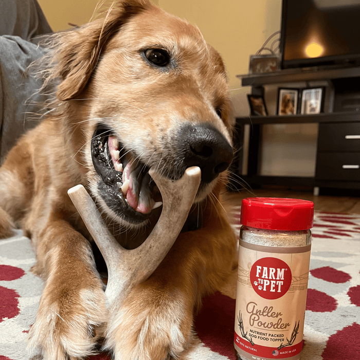 Farm To Pet Deer Antler Organic Dog Chews