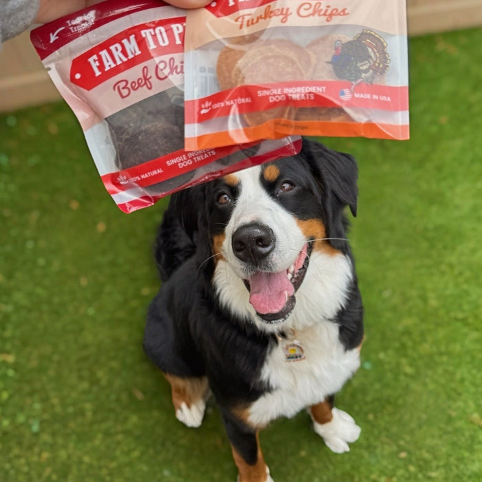Farm to Pet Puppy Packs 'n Snacks  Single-Ingredient Dog Training Treat Starter Pack
