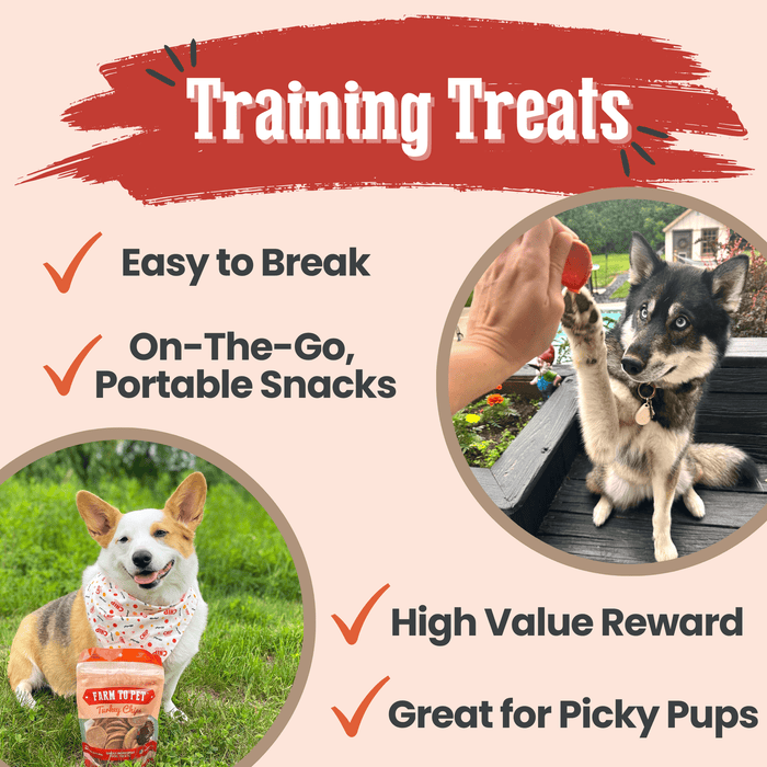 Farm to Pet All-Natural Single-Ingredient Turkey Chips Dog Treats