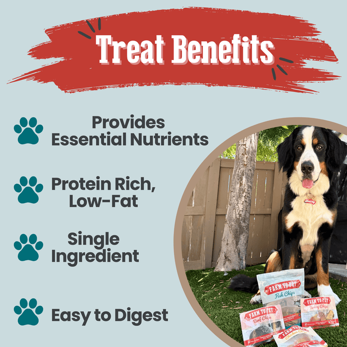 Farm to Pet Puppy Packs 'n Snacks  Single-Ingredient Dog Training Treat Starter Pack