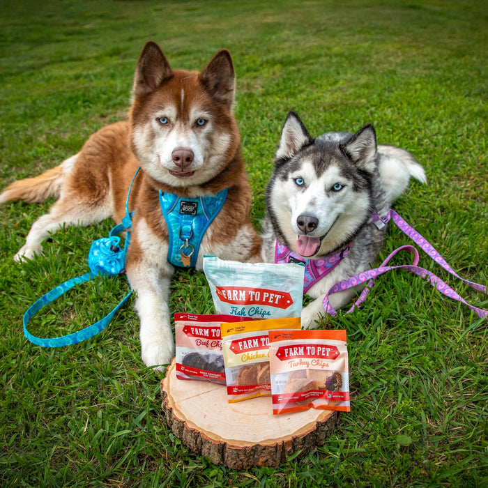 Farm to Pet Puppy Packs 'n Snacks  Single-Ingredient Dog Training Treat Starter Pack