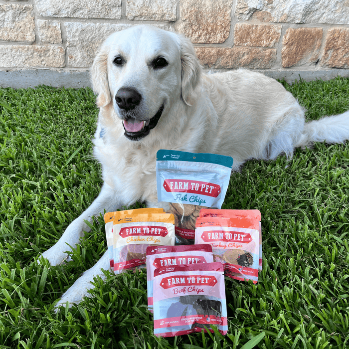 Farm to Pet Puppy Packs 'n Snacks  Single-Ingredient Dog Training Treat Starter Pack