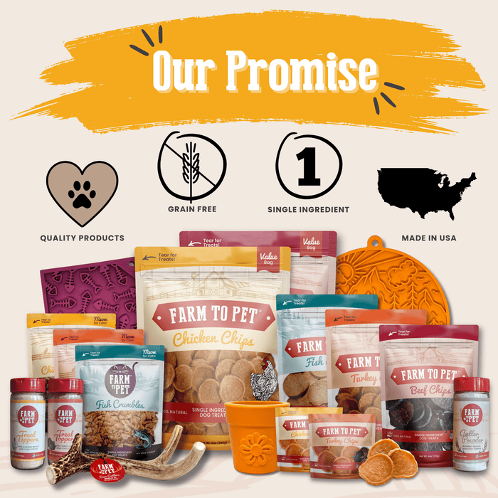 Farm to Pet Treat Topper Beef Dog Powdered Food Topper 4.7 oz