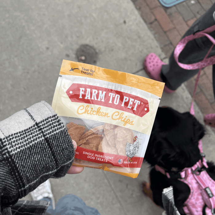 Farm to Pet Chicken Chips Snack Pack Training Dog Treats Bundles