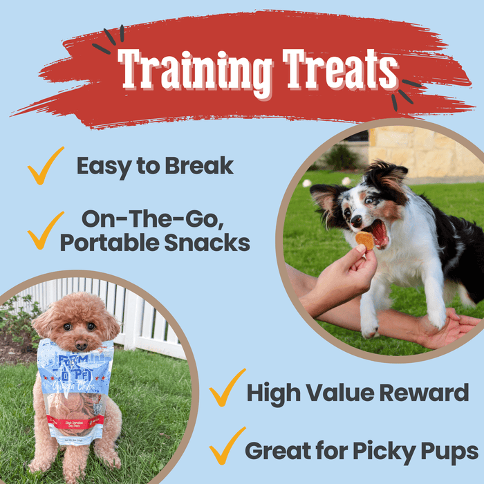 Farm to Pet Chicago Chicken Chips Dog Treats 4 oz