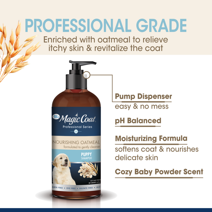 Four Paws Magic Coat Professional Series Nourishing Oatmeal Puppy Shampoo 16 Ounce (1 Count)
