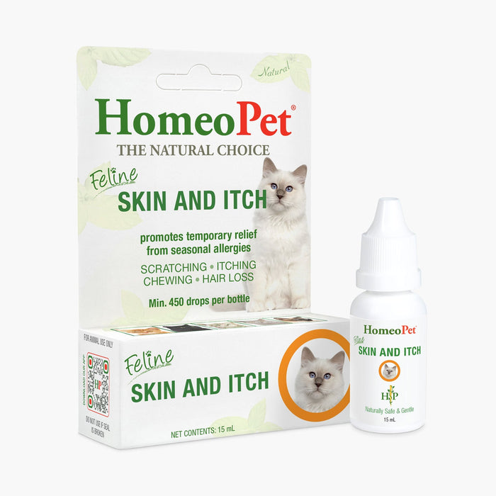 HomeoPet Feline Skin & Itch Care 15 ml