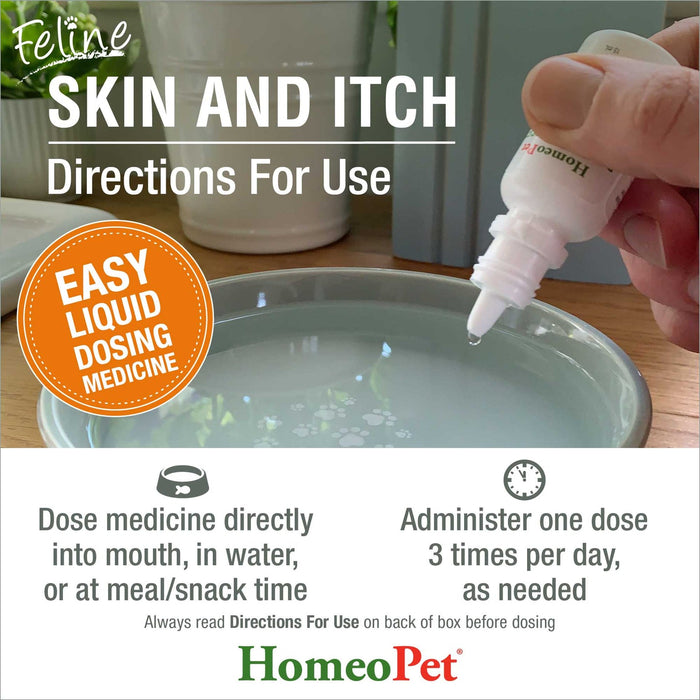 HomeoPet Feline Skin & Itch Care 15 ml