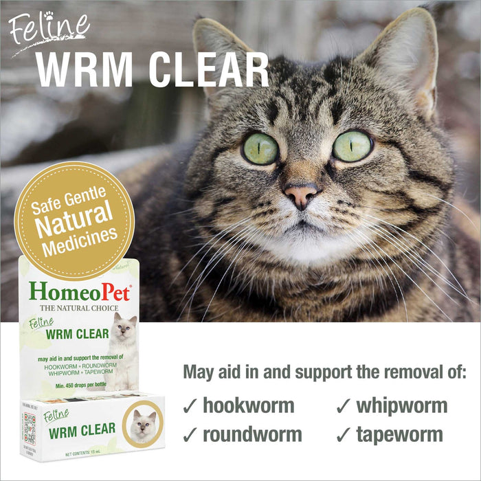 HomeoPet Feline WRM Clear 15 ml
