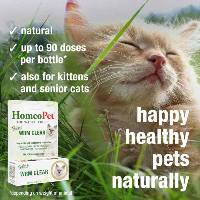 HomeoPet Feline WRM Clear 15 ml