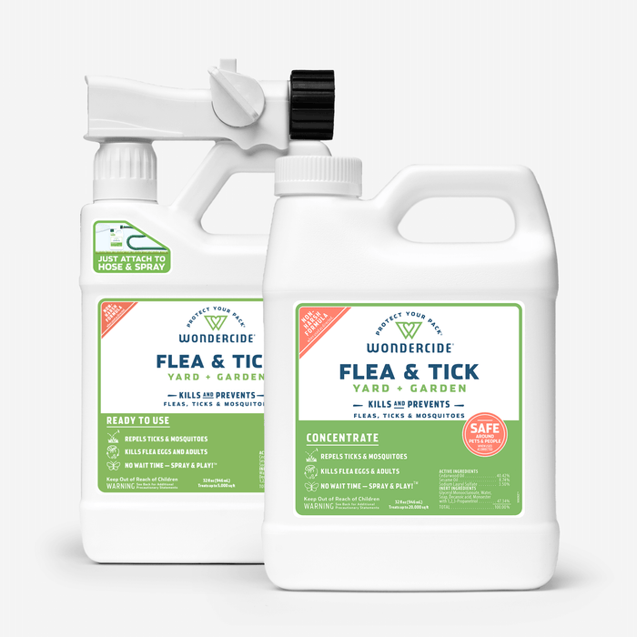 Wondercide Flea & Tick Yard Spray Refill Starter Kit with Natural Essential Oils
