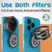 Flipper Aquarium Products - Flipper Flip-Kick Phone Filter Aquarium Reef Lens with Orange and Yellow Lenses - 5 - Image 10