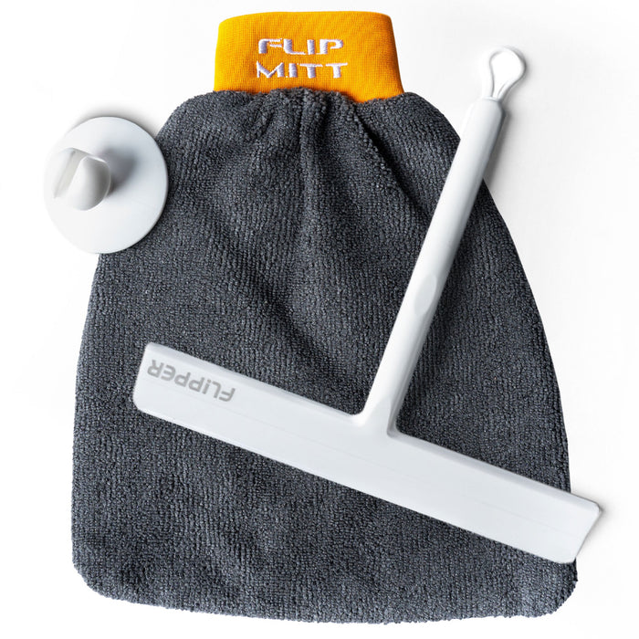 Flipper Mitt + Squeegee Set
