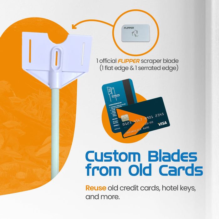 Flipper Platinum Aquarium Algae Scraper - 10"