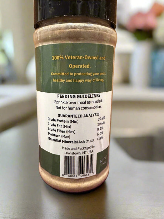 Maiden Montana Freeze-Dried Beef Liver Food Topper 7.5 oz
