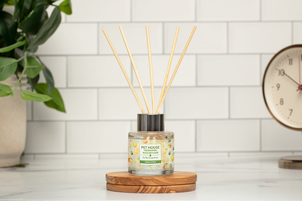 One Fur All Fresh Citrus Reed Diffuser