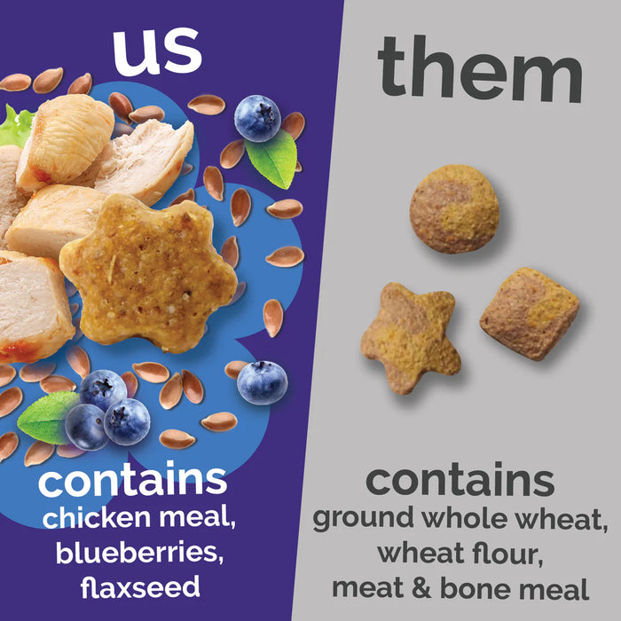 Fruitables Limited Ingredient Crunchy Cat Treats Chicken w/Blueberry 2.5oz