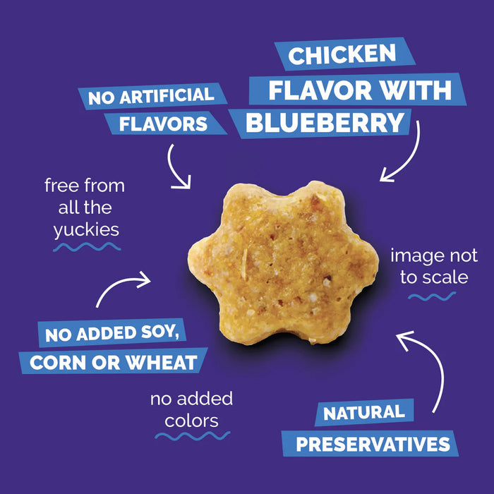 Fruitables Limited Ingredient Crunchy Cat Treats Chicken w/Blueberry 30oz