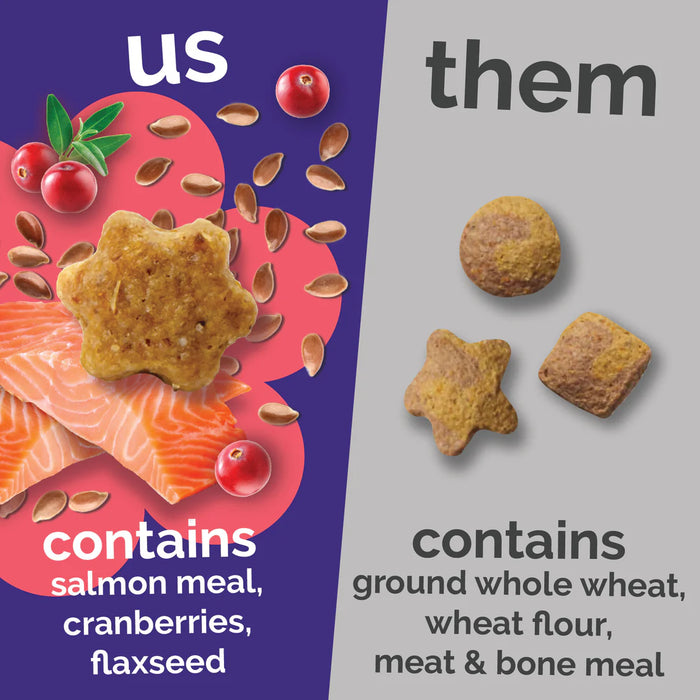 Fruitables Limited Ingredient Crunchy Cat Treats Salmon w/Cranberry 2.5oz