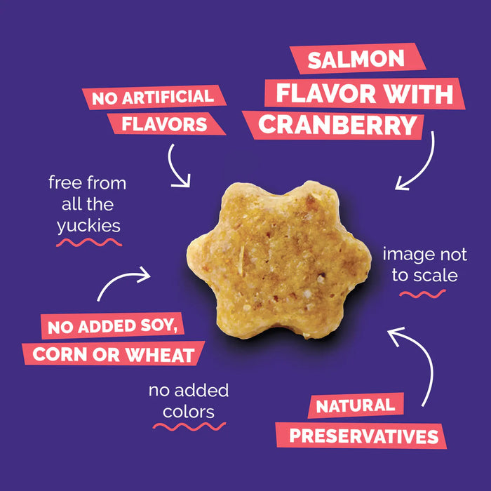 Fruitables Limited Ingredient Crunchy Cat Treats Salmon w/Cranberry 30oz