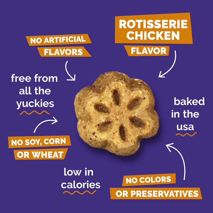 Fruitables Skinny Minis Soft Dog Treats Rotisserie Chicken 5oz