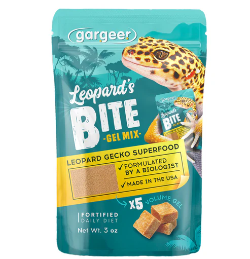 Gargeer Leopard Gecko Food Complete Gel Diet for Both Juveniles and Adults, 3oz
