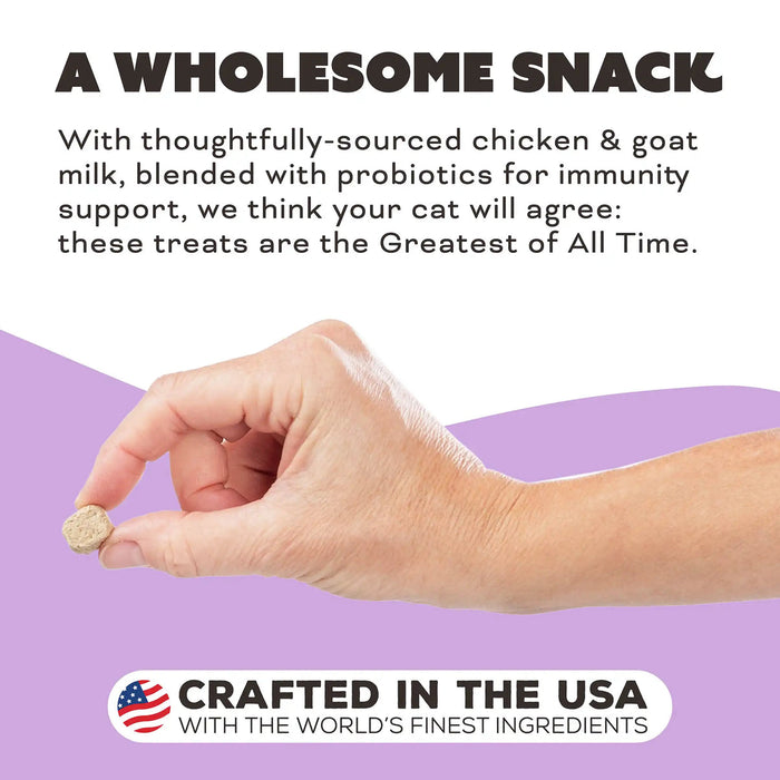 Primal Pet Foods Chicken & Goat Milk The G.O.A.T. Freeze-Dried Raw Cat Treats 2oz - 5 - Image 7